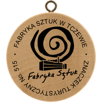Turistická známka č. 515 - Fabryka Sztuk w Tczewie