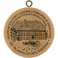 Turistická známka č. 561 - Muzeum Kultury Ludowej Pomorza w Swołowie 