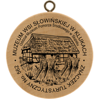 Turistická známka č. 562 - Muzeum Wsi Słowińskiej w Klukach 