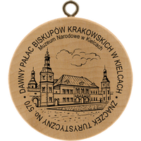 Turistická známka č. 570 - Dawny Pałac Biskupów Krakowskich w Kielcach