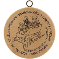 Turistická známka č. 575 - Muzeum Minerałów i Skamieniałości w Świętej Katarzynie