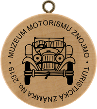 Turistická známka č. 2319 - Muzeum motorismu Znojmo