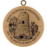 Turistická známka č. 439 - Wieża Głodowa w Przewozie