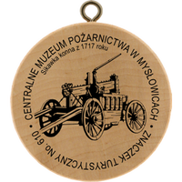 Turistická známka č. 610 - Centralne Muzeum Pożarnictwa w Mysłowicach