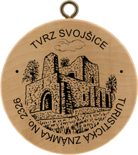 Turistická známka č. 2326 - Tvrz Svojšice