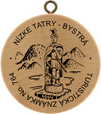 Turistická známka č. 764 - Nízke Tatry - Bystrá