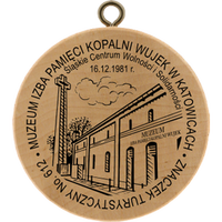 Turistická známka č. 612 - Muzeum Izba Pamięci Kopalni Wujek w Katowicach