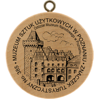 Turistická známka č. 385 - Muzeum Sztuk Użytkowych w Poznaniu