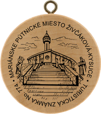 Turistická známka č. 774 - Mariánske pútnické miesto Živčáková - Kysuce