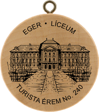 Turistická známka č. 240 - EGER - LÍCEUM