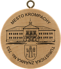 Turistická známka č. 753 - Mesto Krompachy