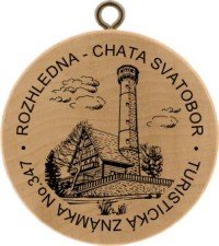 Turistická známka č. 347 - Chata Svatobor