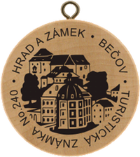 Turistická známka č. 240 - Bečov nad Teplou