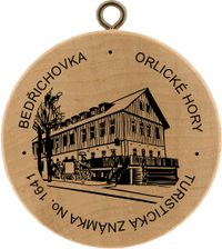 Turistická známka č. 1641 - Bedřichovka - Orlické hory