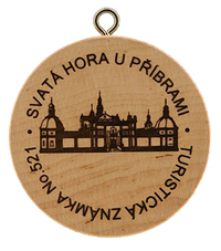 Turistická známka č. 521 - Svatá Hora u Příbrami