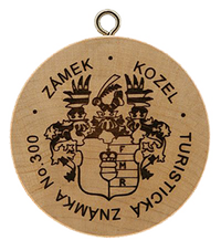 Turistická známka č. 300 - Kozel