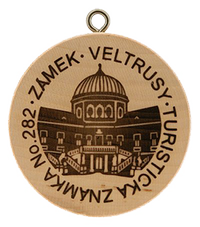 Turistická známka č. 282 - Veltrusy