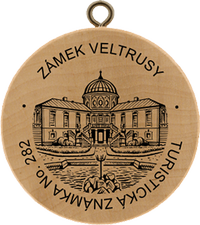 Turistická známka č. 282 - Veltrusy