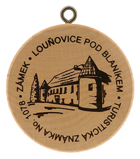 Turistická známka č. 1078 - Louňovice pod Blaníkem