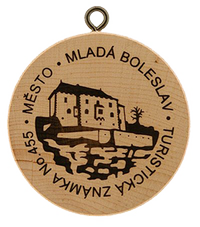 Turistická známka č. 455 - Mladá Boleslav