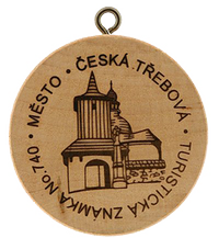 Turistická známka č. 740 - Česká Třebová