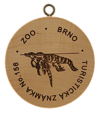 Turistická známka č. 156 - ZOO Brno
