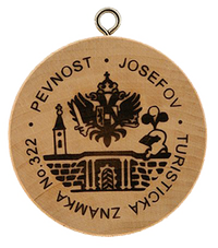 Turistická známka č. 322 - Pevnost Josefov