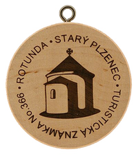 Turistická známka č. 366 - Rotunda Starý Plzenec