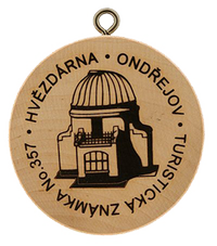 Turistická známka č. 357 - Hvězdárna Ondřejov