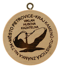 Turistická známka č. 734 - Petrovice - kraj kamenů
