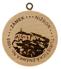 Turistická známka č. 1005 - Nižbor