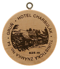 Turistická známka č. 54 - Gruň
