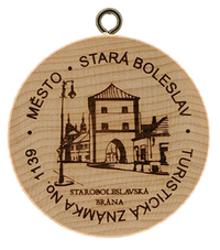 Turistická známka č. 1139 - Stará Boleslav