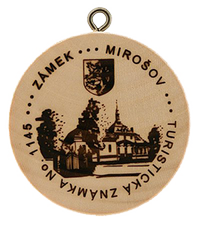 Turistická známka č. 1145 - Mirošov