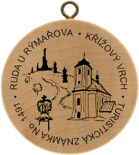 Turistická známka č. 1491 - Ruda u Rýmařova, Křížový vrch