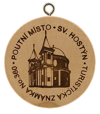 Turistická známka č. 360 - Poutní místo Sv. Hostýn