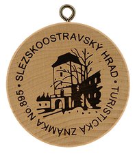 Turistická známka č. 895 - Ostravský hrad