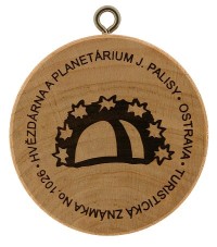 Turistická známka č. 1026 - Hvězdárna a planetárium J. Palisy Ostrava