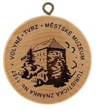 Turistická známka č. 1157 - Volyně