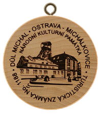 Turistická známka č. 1188 - Důl Michal - Ostrava Michálkovice