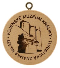 Turistická známka č. 327 - Vojenské muzeum Králíky