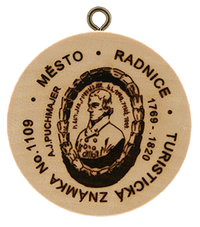 Turistická známka č. 1109 - Radnice