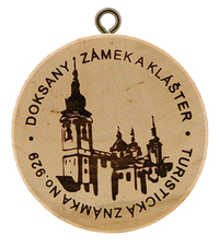 Turistická známka č. 929 - Zámek a klášter Doksany