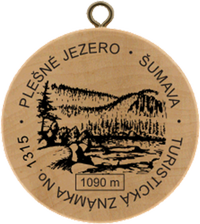 Turistická známka č. 1315 - Plešné jezero
