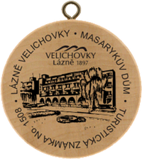 Turistická známka č. 1508 - Lázně Velichovky