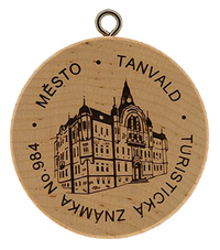 Turistická známka č. 984 - Tanvald