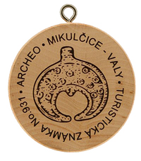 Turistická známka č. 931 - Mikulčice - Valy