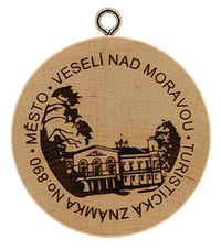 Turistická známka č. 890 - Veselí nad Moravou