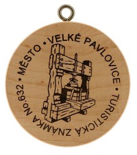 Turistická známka č. 632 - Velké Pavlovice