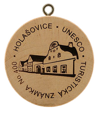 Turistická známka č. 400 - Holašovice UNESCO